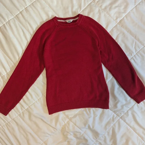 Red Knit Sweater - Picture 3 of 7